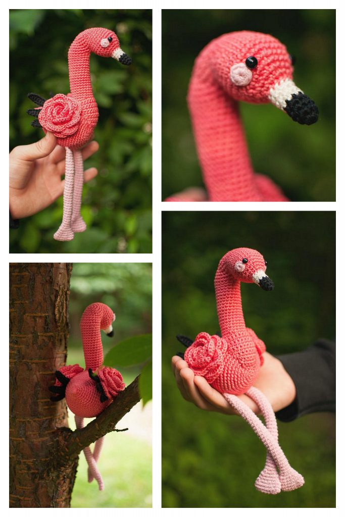 Amigurumi Crochet Flamingo Free Pattern – Amigurumi