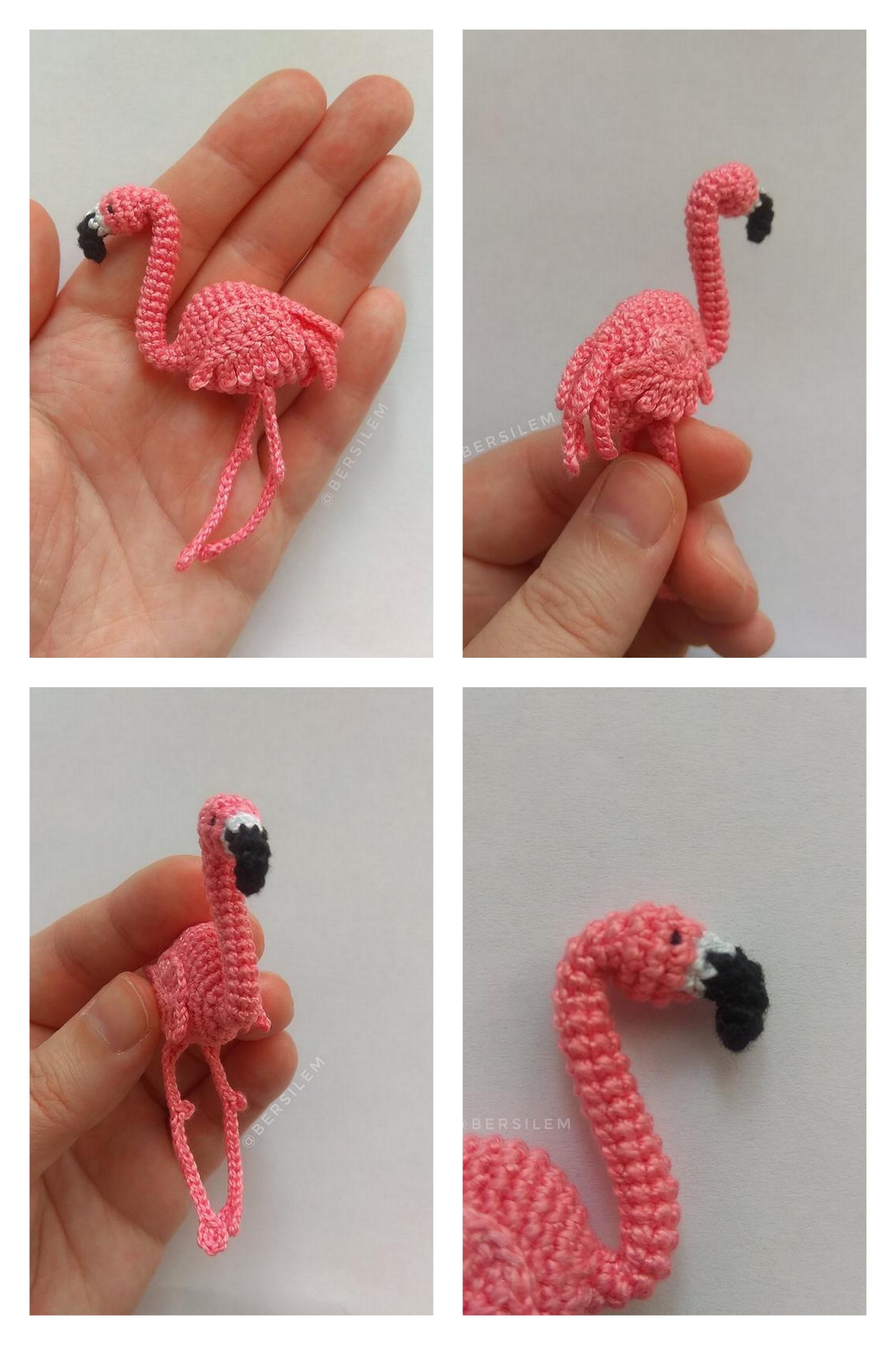 Amigurumi Crochet Flamingo Free Pattern Amigurumi