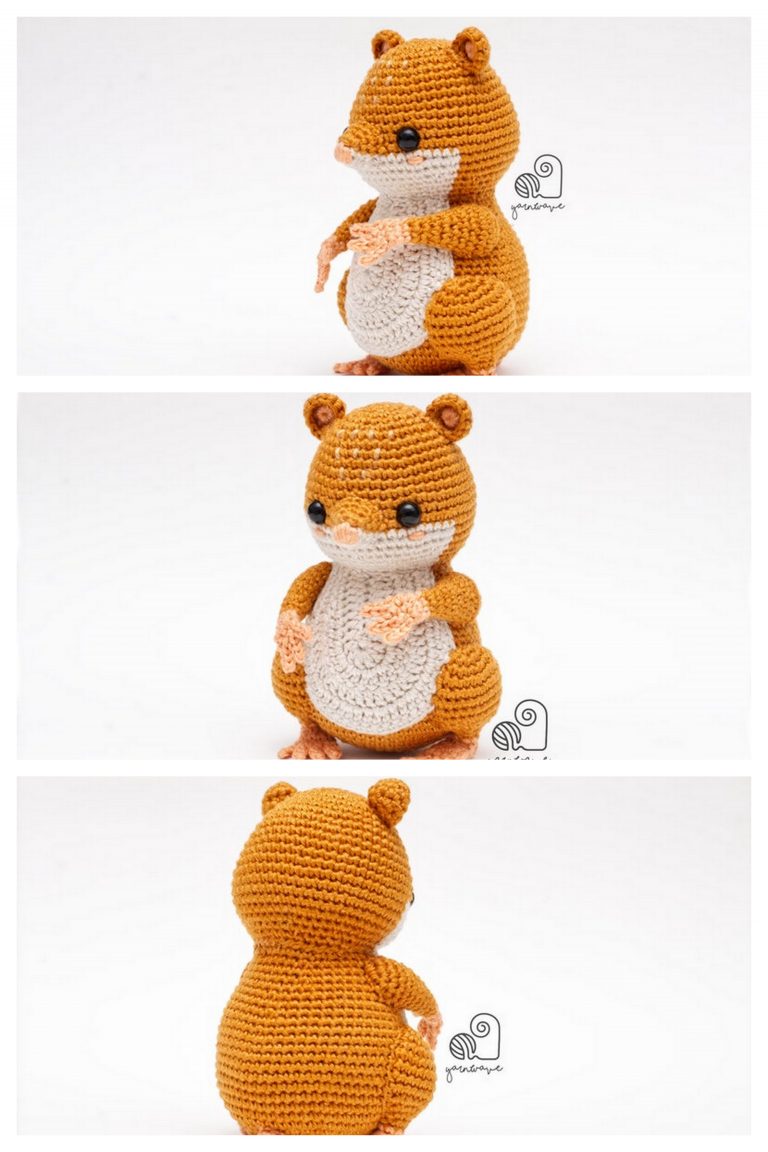 Amigurumi Crochet Hamster Free Pattern Amigurumi