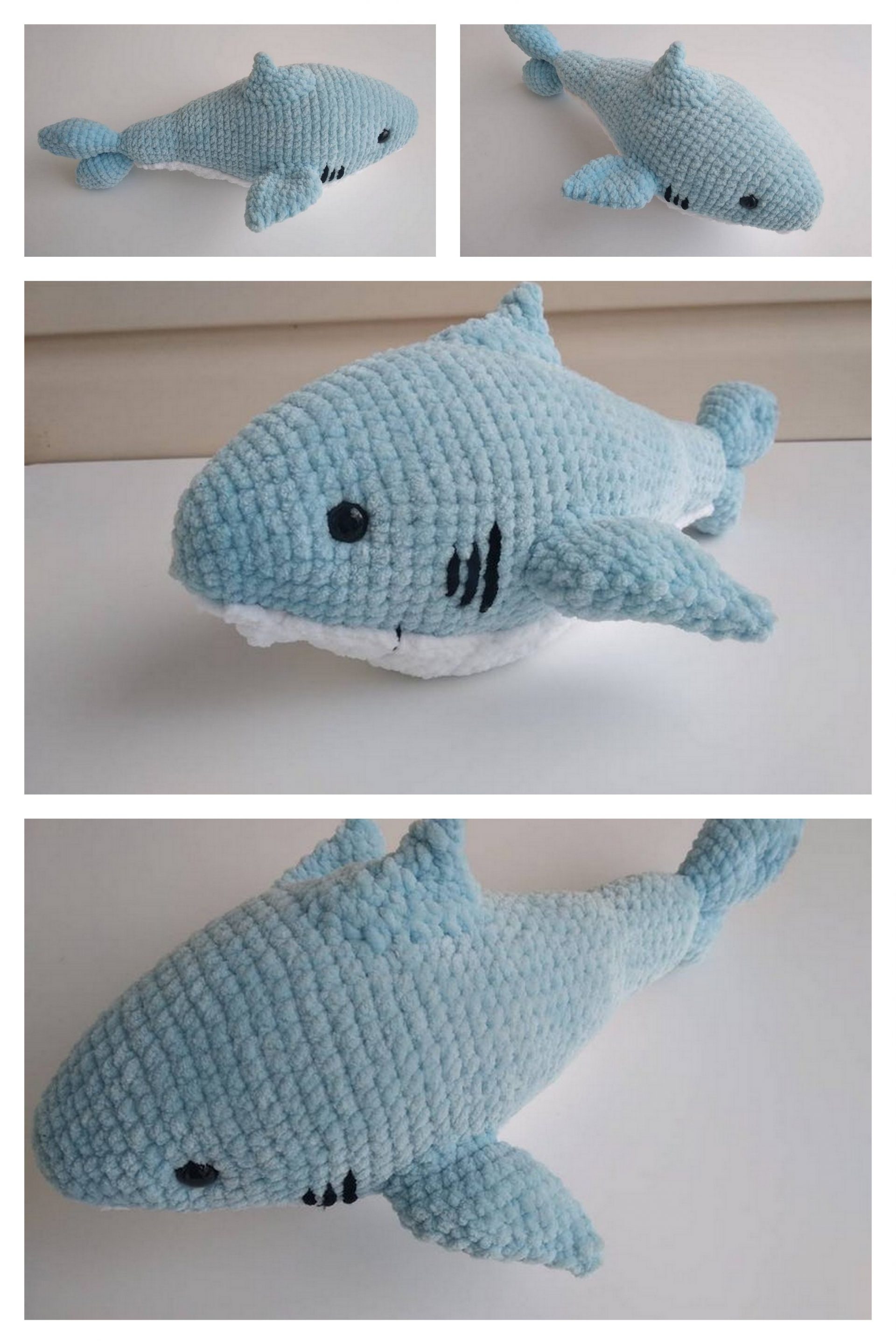 Amigurumi Crochet Shark Free Pattern – Amigurumi