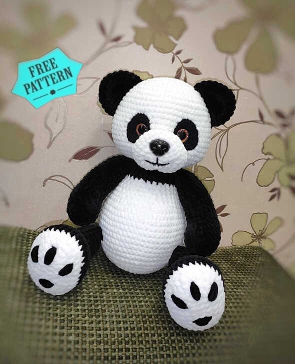 Amigurumi Panda Free Pattern 124