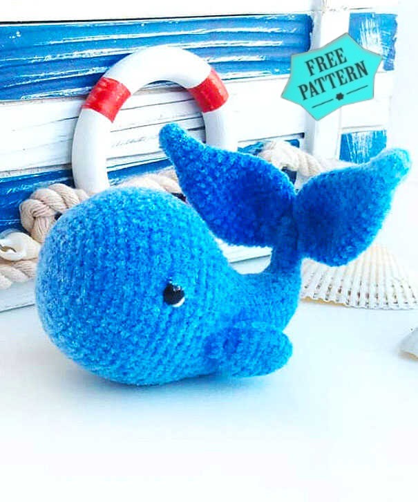 Amigurumi Baby Whale Crochet Free Pattern 123
