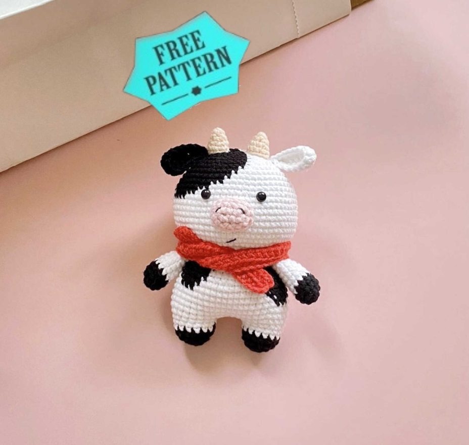 Amigurumi Cow Crochet Free Pattern 183