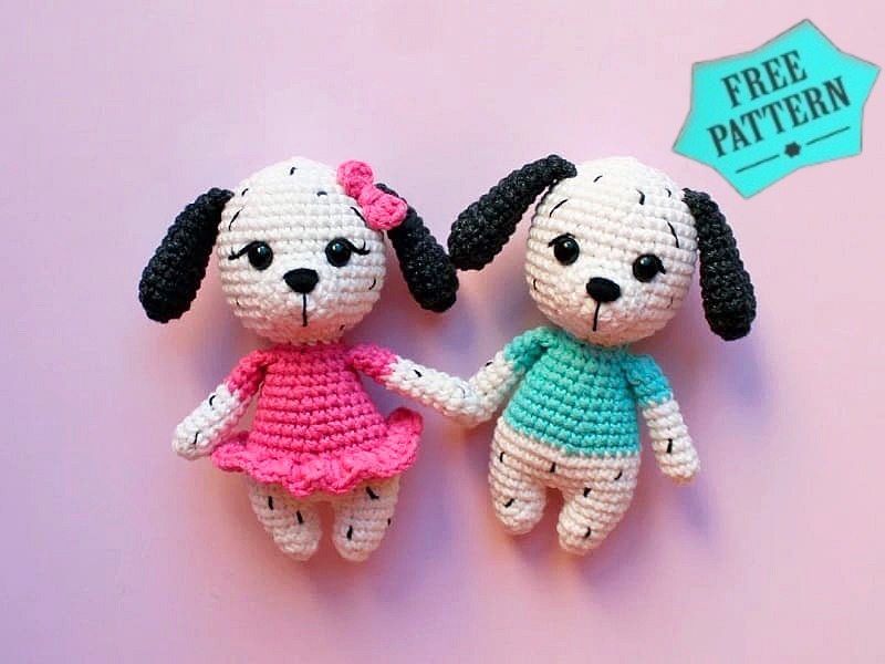 Amigurumi Cute Dog Free Pattern 171