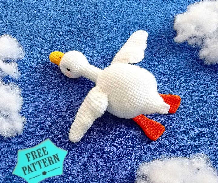 Amigurumi Goose Crochet Free Pattern 177