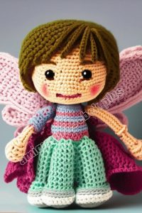Amigurumi Fairy Crochet Doll Free Pattern 189 – Amigurumi