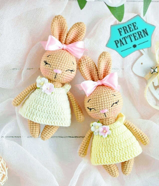 Amigurumi Crochet Bunny Free Pattern 198