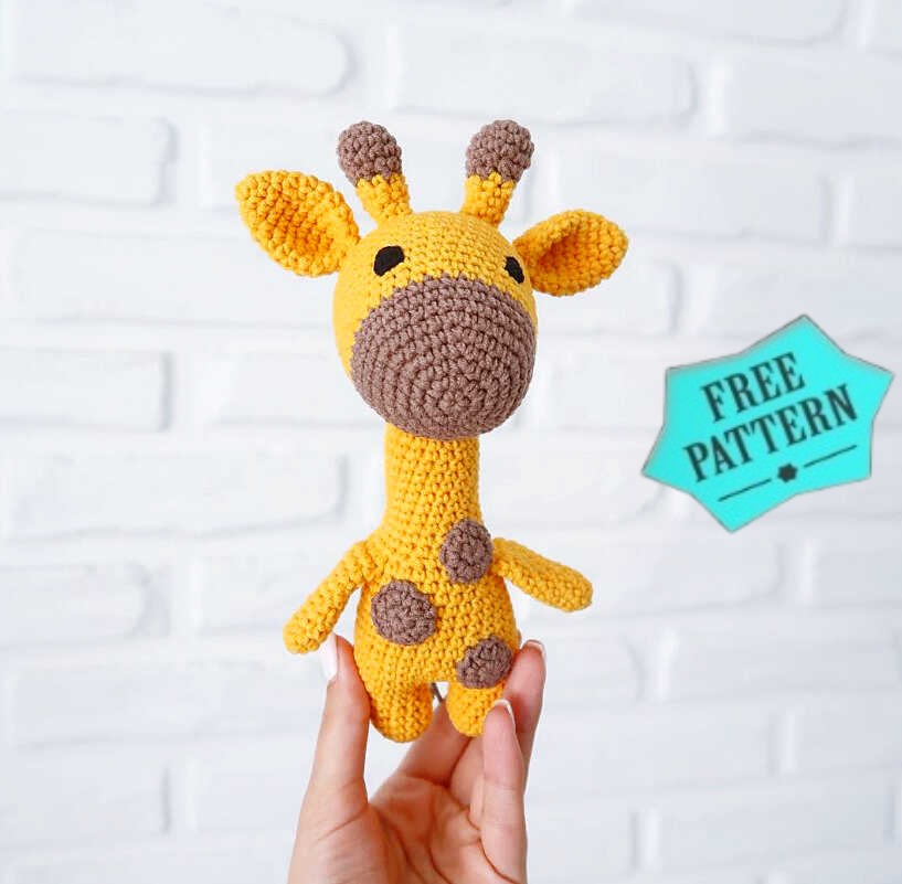 Amigurumi Crochet Giraffe Free Pattern 184